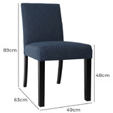 Elegant Designs Tom Oak Wood Dining Chair