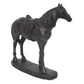 Elegant Designs Equestrian Saddle Polyresin Statue