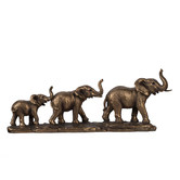 Elegant Designs Elephant Family of 3 Polyresin Statue