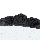 Elegant Designs Black Rose Bingley Mirror