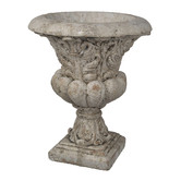 Elegant Designs Danna Cement Garden Urn