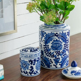 Elegant Designs Asnee Porcelain Jar