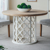 Elegant Designs Rabia Farmhouse Dining Table