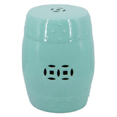 Elegant Designs Mayfield Ceramic Accent Stool