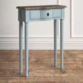 Elegant Designs Geneva Bayur Wood Console Table