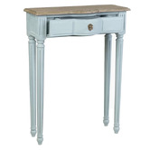 Elegant Designs Geneva Bayur Wood Console Table