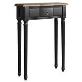 Elegant Designs Geneva Bayur Wood Console Table