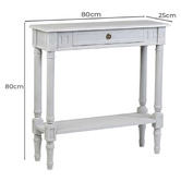 Elegant Designs Lewis Bayur Wood Console Table