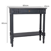 Elegant Designs Lewis Bayur Wood Console Table