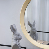 Elegant Designs Mira Mango Wood Wall Mirror