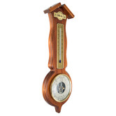 Cobb &amp; Co. Clocks Australia Gloss Finish Roof Style Pine Wood Barometer