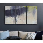 A La Mode Studio Moody Hues Triptych | Temple & Webster