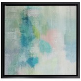 A La Mode Studio Pastel Rain Canvas Wall Art