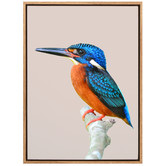 A La Mode Studio Prettier Than You Bird Canvas Wall Art
