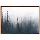 A La Mode Studio Enveloped Forest Canvas Wall Art