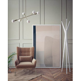 A La Mode Studio The Pastel Shadows Canvas Wall Art