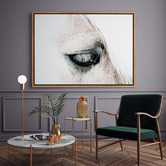 A La Mode Studio In the Blink of a Horse Eye Canvas Wall Art