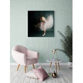 A La Mode Studio The Softest Strength Ballerina Canvas Wall Art
