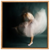 A La Mode Studio The Softest Strength Ballerina Canvas Wall Art