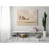 A La Mode Studio Sweet Mirage Desert Palms Canvas Wall Art