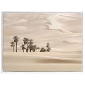 A La Mode Studio Sweet Mirage Desert Palms Canvas Wall Art
