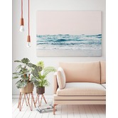 A La Mode Studio Gazing Over The Ocean Edge Canvas Wall Art | Temple ...