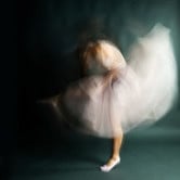 A La Mode Studio The Softest Strength Ballerina Canvas Wall Art