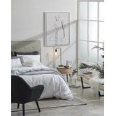 A La Mode Studio Feminine Lines II Canvas Wall Art