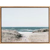A La Mode Studio Footprints Canvas Wall Art
