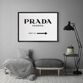 A La Mode Studio Prada Marfa Canvas Wall Art
