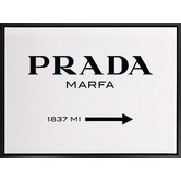 A La Mode Studio Prada Marfa Canvas Wall Art