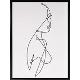 A La Mode Studio Pure Femme Canvas Wall Art