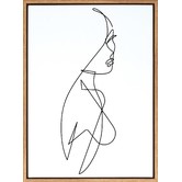 A La Mode Studio Pure Femme Canvas Wall Art