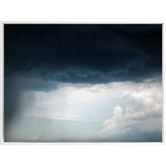 A La Mode Studio Silver Lining Canvas Wall Art
