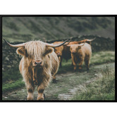 A La Mode Studio The Herd Canvas Wall Art