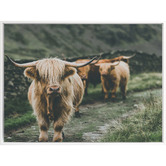 A La Mode Studio The Herd Canvas Wall Art