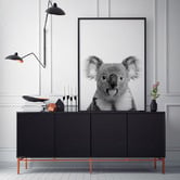A La Mode Studio Oh Hi Koala Photographic Art Print