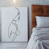 A La Mode Studio Pure Femme Canvas Wall Art