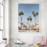 A La Mode Studio Palm Springs Canvas Wall Art