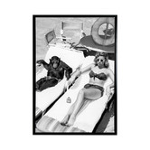 A La Mode Studio Friends in High Places Framed Canvas Wall Art