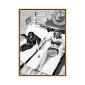 A La Mode Studio Friends in High Places Framed Canvas Wall Art