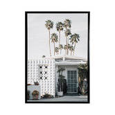 A La Mode Studio Friday Sunrise Framed Canvas Wall Art