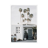 A La Mode Studio Friday Sunrise Framed Canvas Wall Art