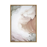 A La Mode Studio Mellow Framed Canvas Wall Art