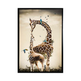 A La Mode Studio Maternal Framed Canvas Wall Art