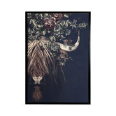 A La Mode Studio Highlander II Framed Canvas Wall Art