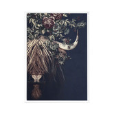 A La Mode Studio Highlander II Framed Canvas Wall Art