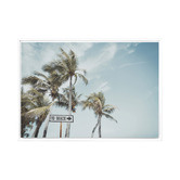 A La Mode Studio The Only Way Framed Canvas Wall Art