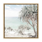 A La Mode Studio Pandanus III Framed Canvas Wall Art