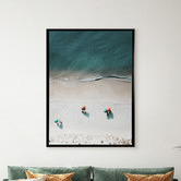 A La Mode Studio All Time Summer Framed Canvas Wall Art